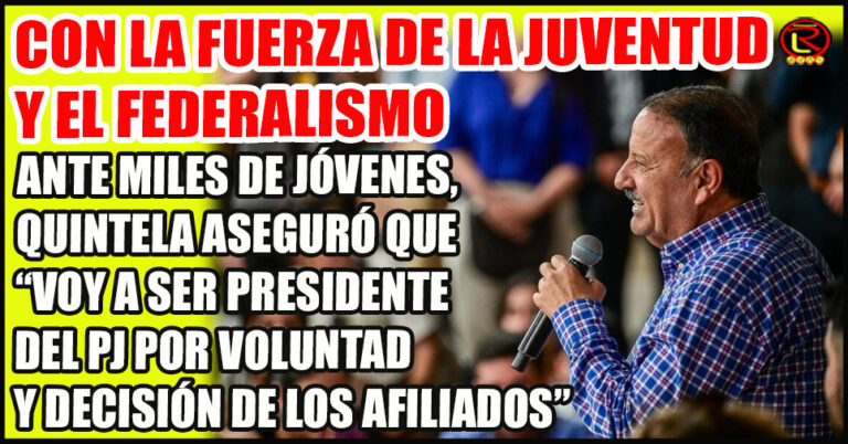 «Le voy a pedir a Cristina que me de la oportunidad de presidir los destinos del partido»