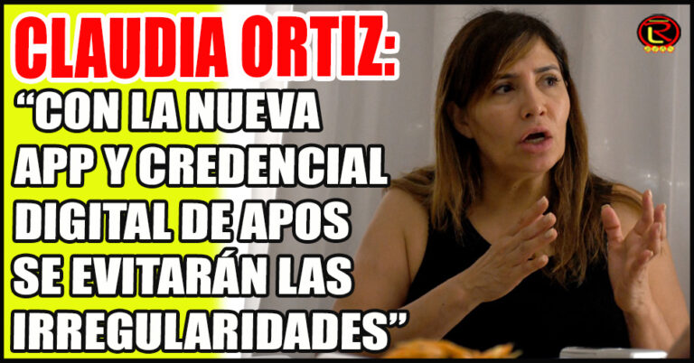 “Lo importante es que con esto vamos a limitar al ciento por ciento que se calculen prestaciones que la gente no hizo»