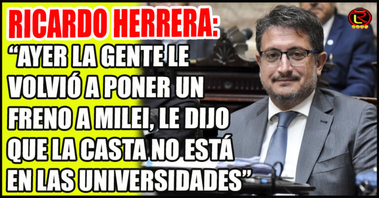 «La doble moral de este Gobierno es alarmante, para las Universidades no hay plata pero para quintuplicar el presupuesto de Karina Milei SÍ»