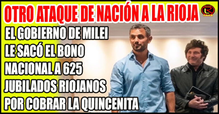 «Nación uso de excusa la Quincenita que paga Provincia para no abonar el Bono Nacional»