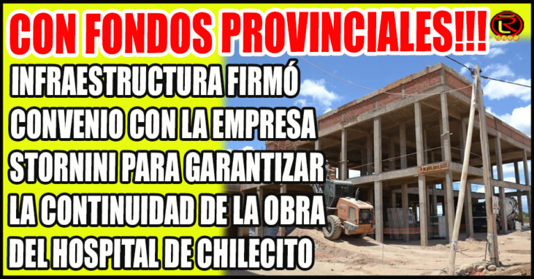 “De no ser por el acuerdo el 1 de diciembre se hubiera paralizado la obra por falta de envíos de fondos»