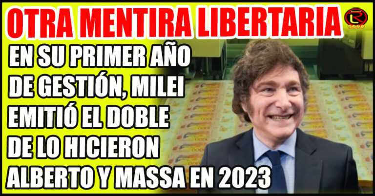 Prometió «emisión cero», pero imprimió como nunca