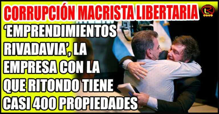 La Corrupción de la que ‘no se habla’ porque no es peronista