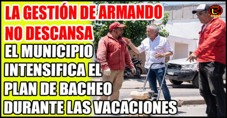 Los trabajos se centraron sobre la avenida Ramírez de la Velasco, en la zona Norte