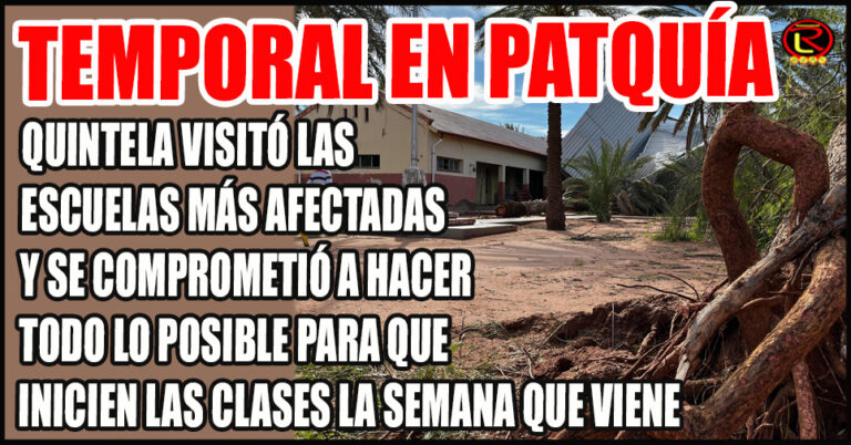 “El Estado Provincial estará presente para ayudar a todas las familias damnificadas»
