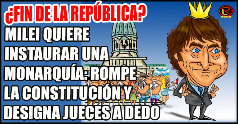 A Javier Milei la Constitución le molesta por eso decide evitarla, saltarla e ignorarla