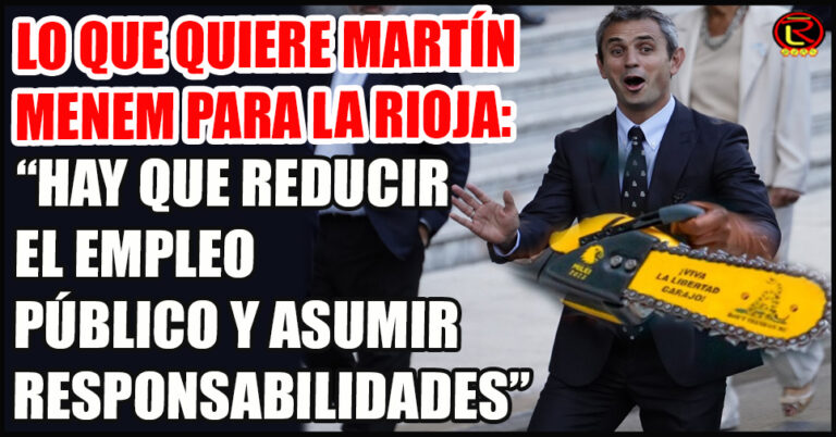 El Libertario quiere llegar a la Gobernación para despedir al 66 por ciento de los empleados públicos