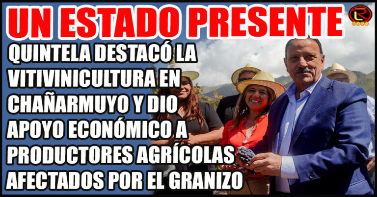 Intensa agenda del Gobernador junto a la Intendenta Adriana Olima en Famatina
