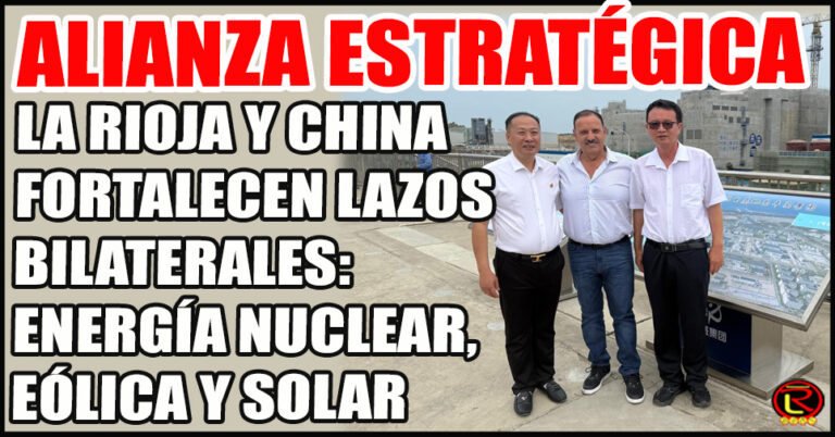 En Hainan Quintela se reunió con el presidente de la Compañía de Energía Nuclear de China