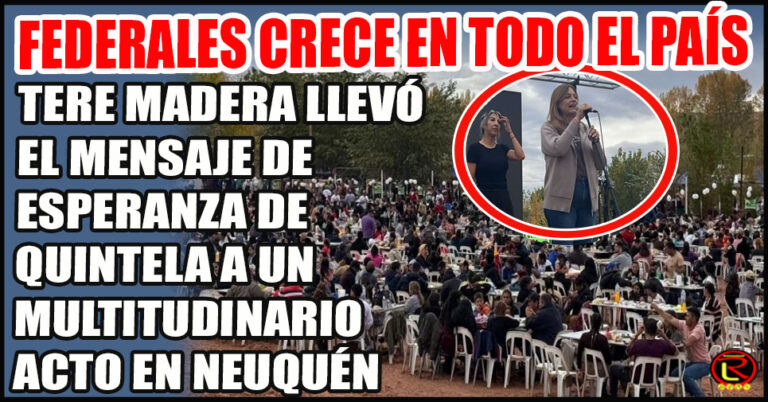 “Creemos en un país donde el trabajo vuelva a ser el motor de nuestras economías»