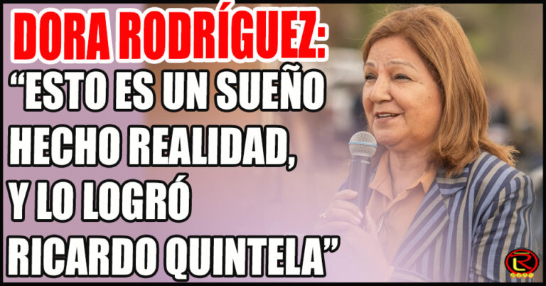 La Intendenta agradeció al Gobernador por las viviendas reconstruidas tras el temporal