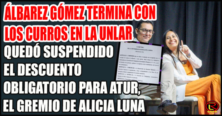 ATUR no cuenta con personería gremial