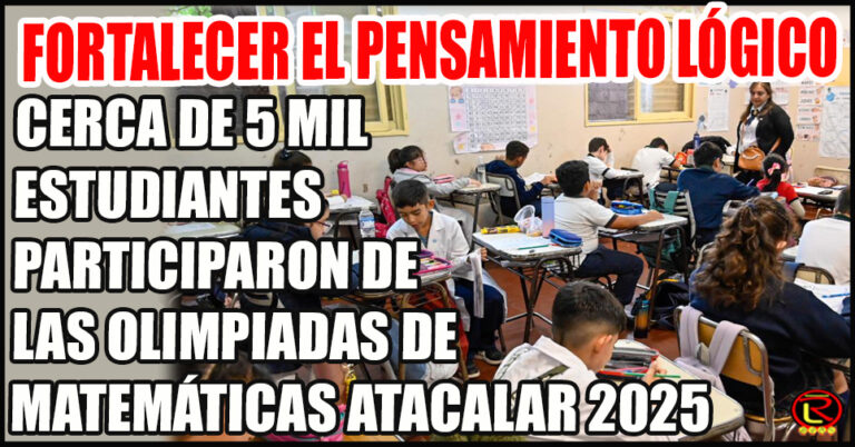 El certamen educativo se lanzó en la Capital y se replicó en simultáneo en todos los departamentos