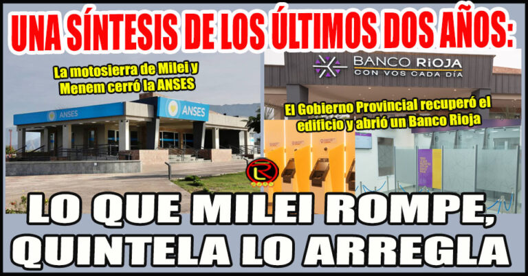 Milei cierra y despide gente, Quintela recupera fuentes laborales y servicios