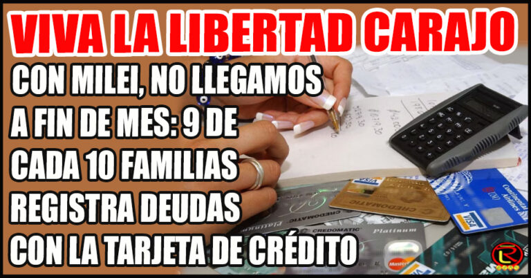 Las deudas familiares en estado crítico: endeudarse para comprar comida