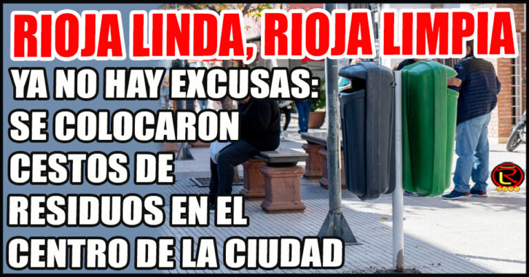 El objetivo es contribuir al orden y limpieza de los espacios públicos