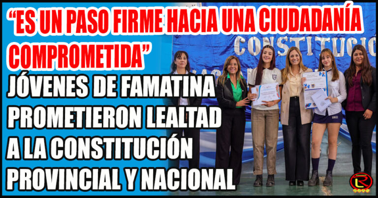 Teresita Madera acompañó a la intendenta Adriana Olima en el Colegio Agropecuario de Famatina