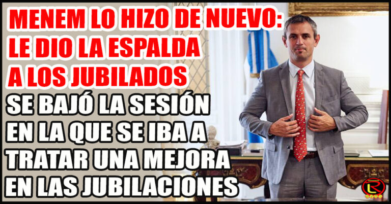 El Presidente de la Cámara volteó la sesión para subir las jubilaciones