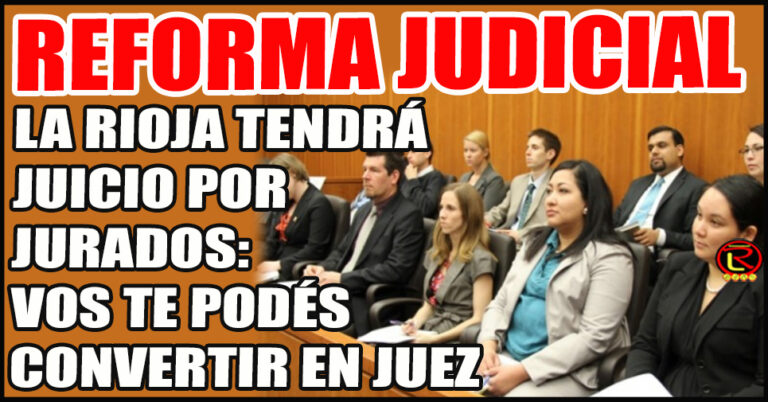 Cada Juicio tendrá un Jurado de 12 ciudadanos que se definirán por sorteo