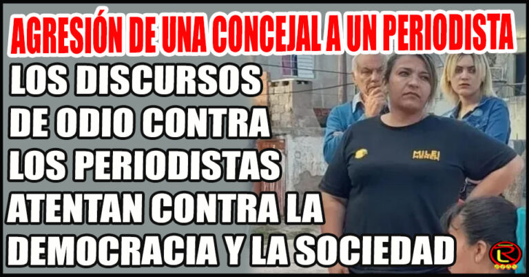 La edil libertaria siguió las nefastas y violentas ideas del presidente anarco capitalista