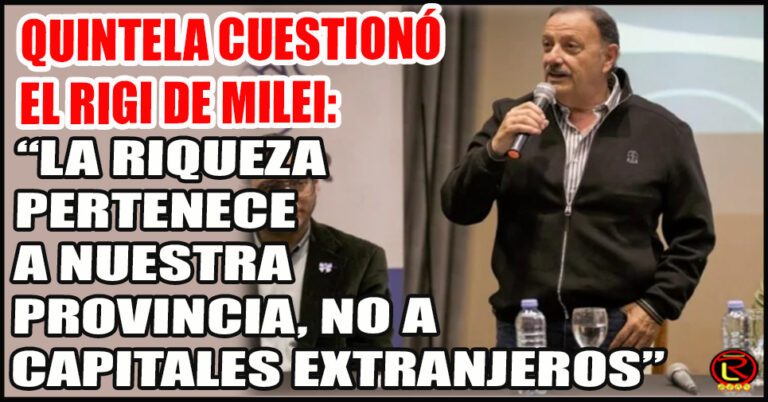 «Este Presidente no está gobernando para el conjunto del pueblo argentino, sino para grandes capitales e inversiones internacionales»