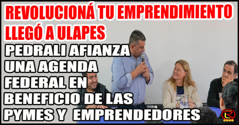 “A diferencia de Nación que desconoce e ignora lo que pasa en las provincias, nosotros trabajamos en una agenda verdaderamente federal»