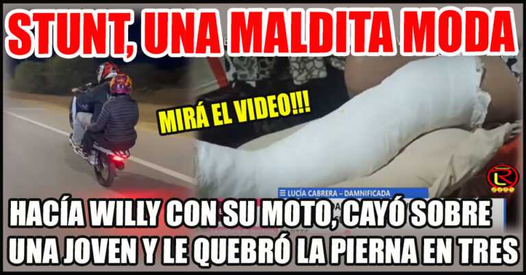 Volvieron al ataque los Motocilcistas en manada y haciendo piruetas