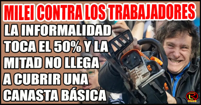 La motosierra no era contra la Casta, es contra vos