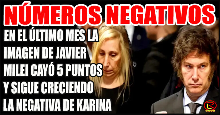 ‘Corrupta y Nefasta’ son los calificativos con los que la gente define a Karina Milei