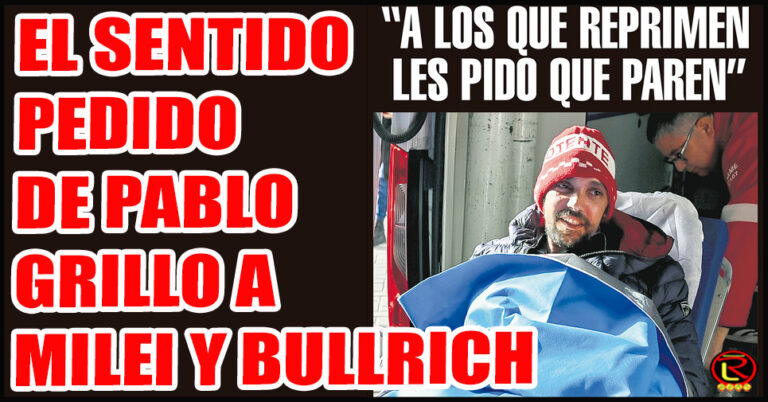 El fotógrafo reprimido en la marcha de Jubilados dejó la sala de terapia intensiva