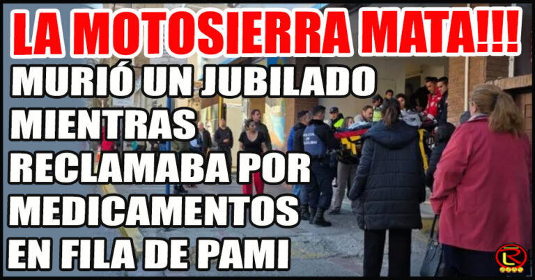 Un jubilado murió tras descompensarse en la fila de PAMI en Neuquén