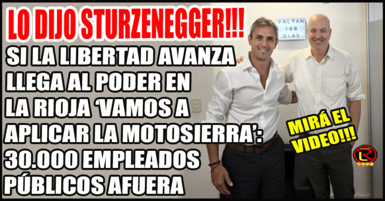 Federico Sturzenegger anticipó que seguirá el ajuste: «la propuesta es la motosierra para las provincias»
