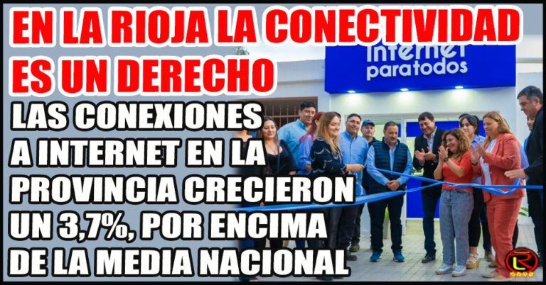 La Rioja tiene 325.139 accesos móviles (celulares) y 112.185 accesos fijos (hogares)