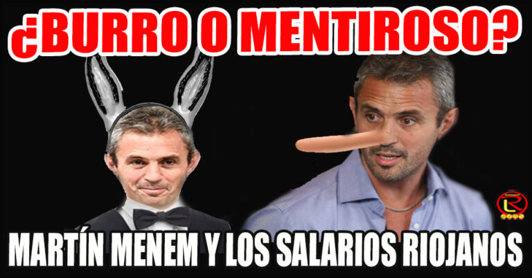 Dijo que La Rioja gasta en sueldos $40.000 millones cuando en realidad gasta $72.000 millones