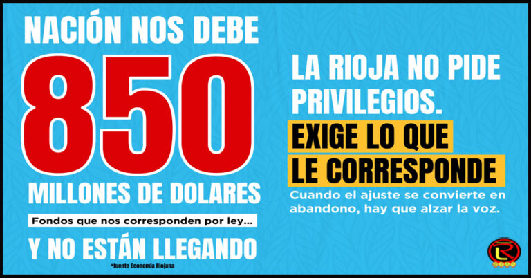 La deuda de Javier Milei y Martín Menem con todos los riojanos