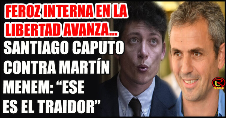 El conflicto en Oriente Medio evidenció la interna entre Caputo y Las Fuerzas del Cielo contra Shariff y Martín Menem