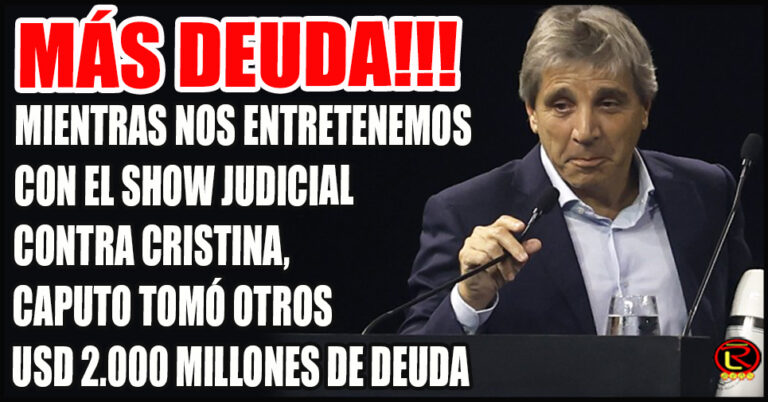 Se suman a los USD 20.000 millones del FMI y otros USD 7.000 millones que está pidiendo Milei en Europa
