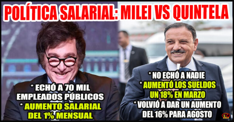 Mientras Nación ajusta y asfixia, Provincia aumentó un 34 por ciento los salarios