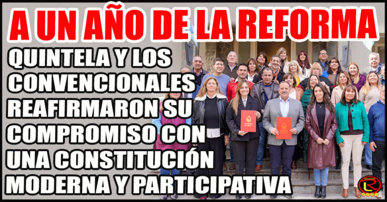 «Esta nueva Constitución nos trajo nuevos derechos, pero también nuevas obligaciones y responsabilidades»