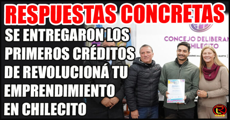 Junto a nuestro gobernador, reconocemos en cada emprendedor a un trabajador de la economía local»