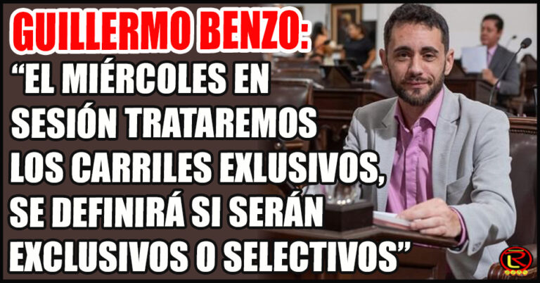 “El fin de esta iniciativa es ganar velocidad en el traslado y aminorar la frecuencia de los Colectivos”