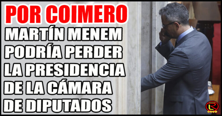 La oposición cuenta los votos para bajar a Menem de la Conducción