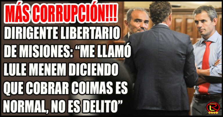 «Para sumarse a La Libertar Avanza piden un 10 por ciento»