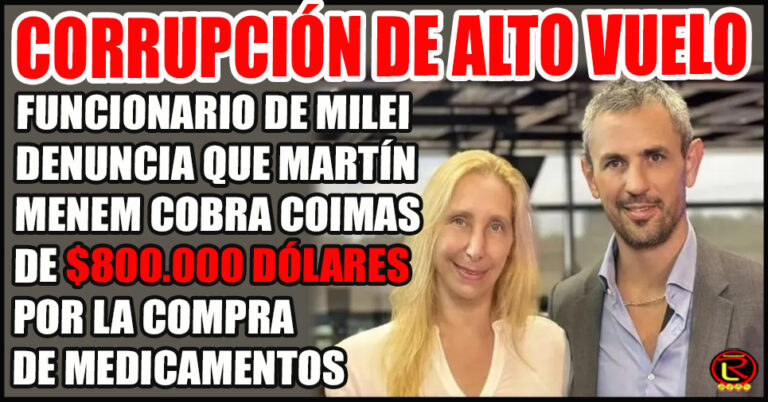 Se filtraron audios donde Diego Spagnuolo, titular de ADNIS, mandó al frente a Karina, Lule y Martín Menem