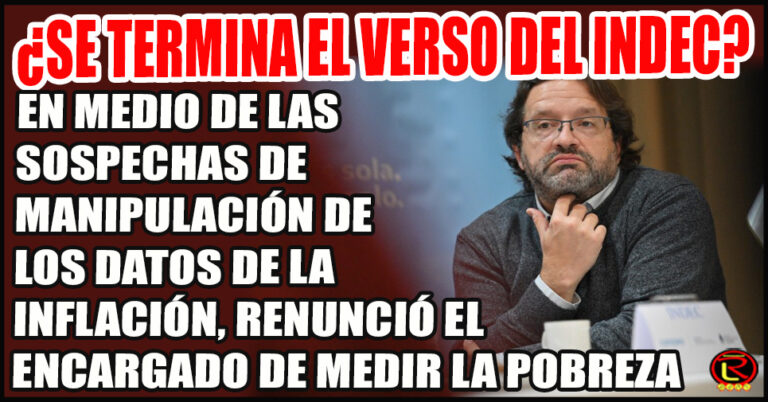 Milei miente con el INDEC