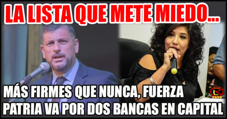 Bordagaray y Ximena con un piso altos de votos y sin techo