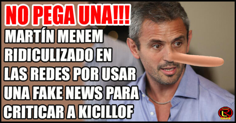 El Presidente de la Cámara de Diputados usa Fake News como herramienta política