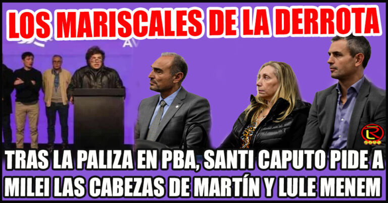 Gesto Político: Milei subió al escenario a Caputo y lo paró a su derecha