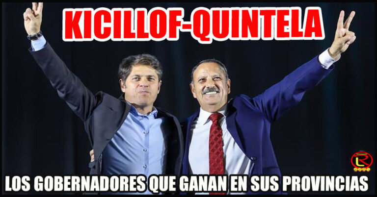 Quintela celebró el triunfo de Kicillof, apuntó con contra Milei y aseguró que la elección dejó «un mensaje claro»