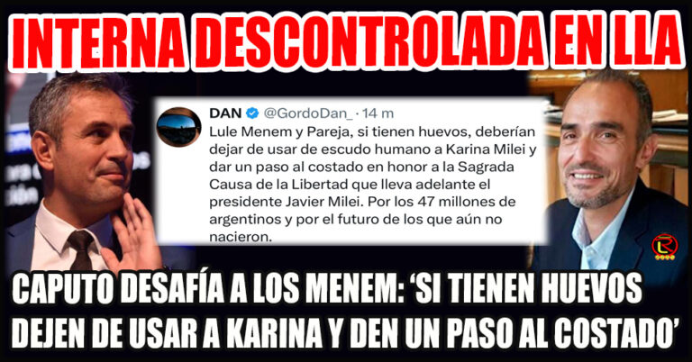 Martín y Lule Menem se atornillan a sus cargos y no quieren dejar ‘la Teta del Estado’